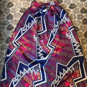 African Print Skirt
